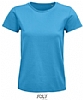 Camiseta Organica Pioneer Mujer Sols - Color Aqua